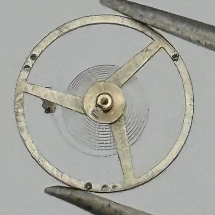 Felsa 4020 Balance Wheel Complete And Spring 7¾’’’ 5159 Watch Movement Parts NOS