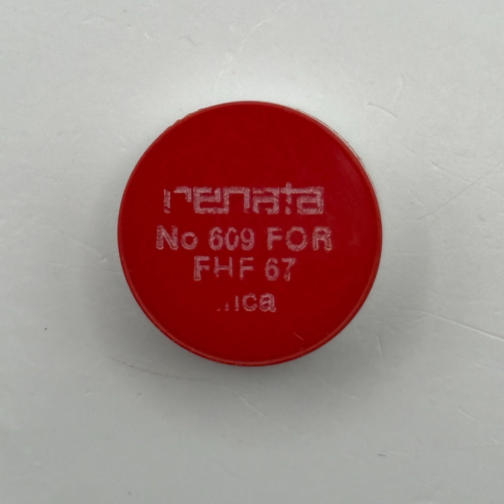FHF 67 Balance Wheel Complete And Spring Renata 609 Watch Movement Parts NOS