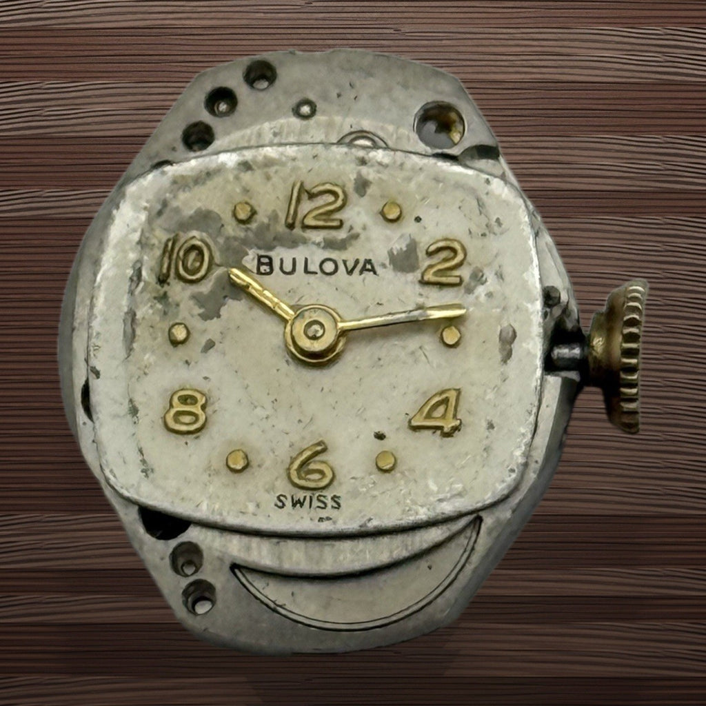 Bulova 6BL Watch Movement - Ladies - For Parts / Repair - 15.3mm