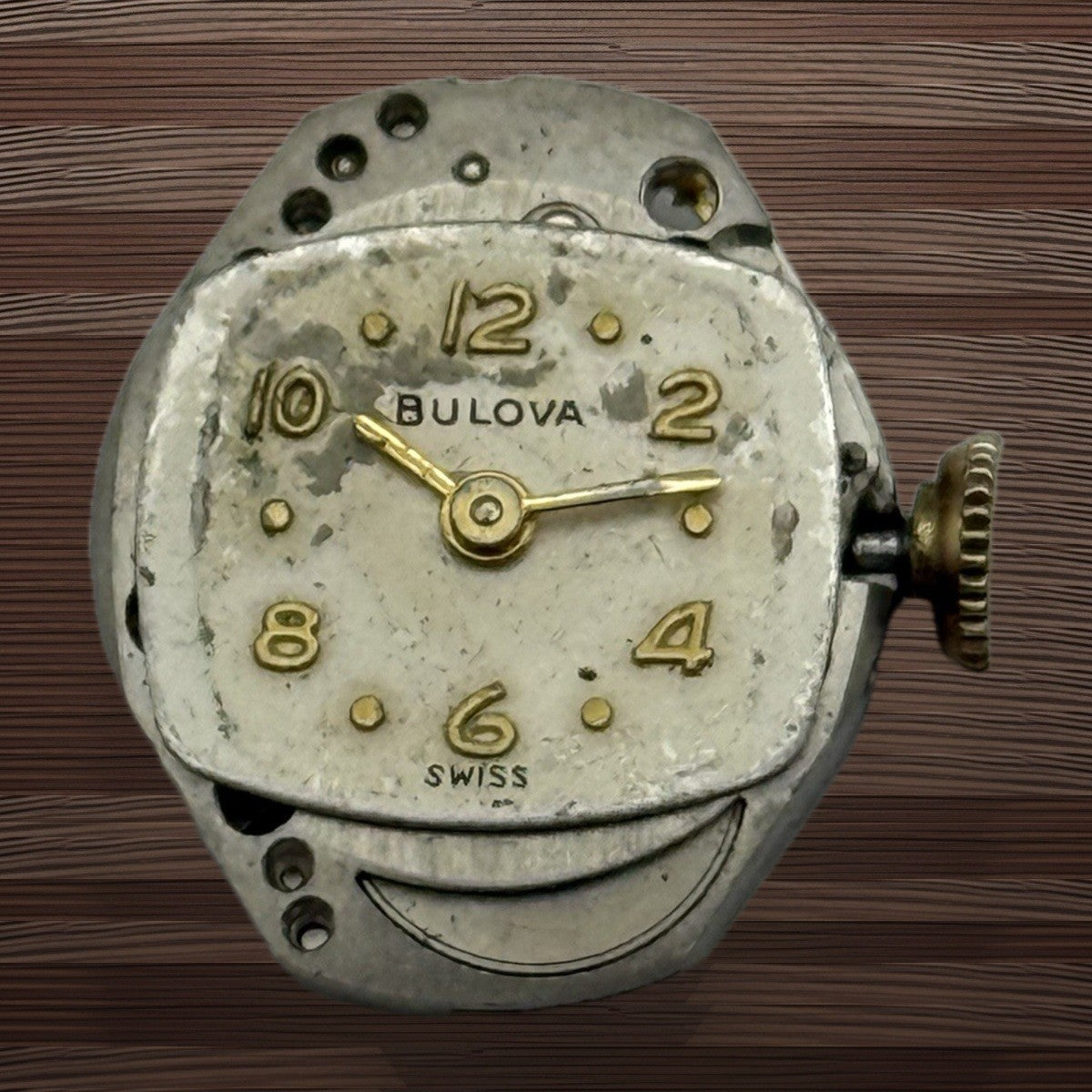 Bulova 6BL Watch Movement - Ladies - For Parts / Repair - 15.3mm