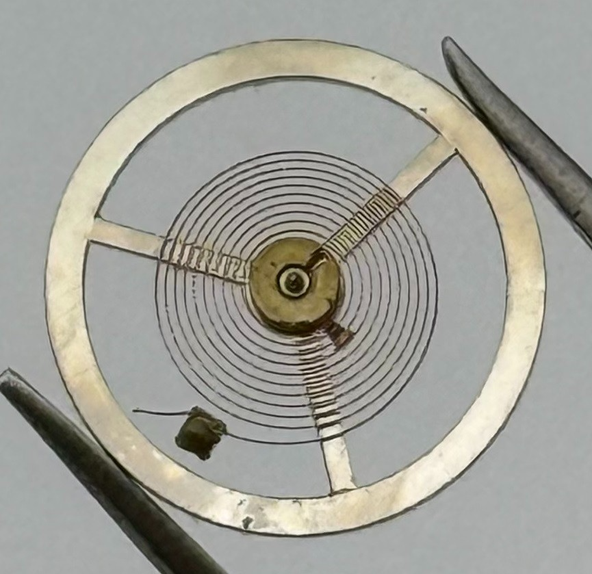 BFG 866 Balance Wheel Complete And Spring Renata 65 Watch Movement Parts NOS