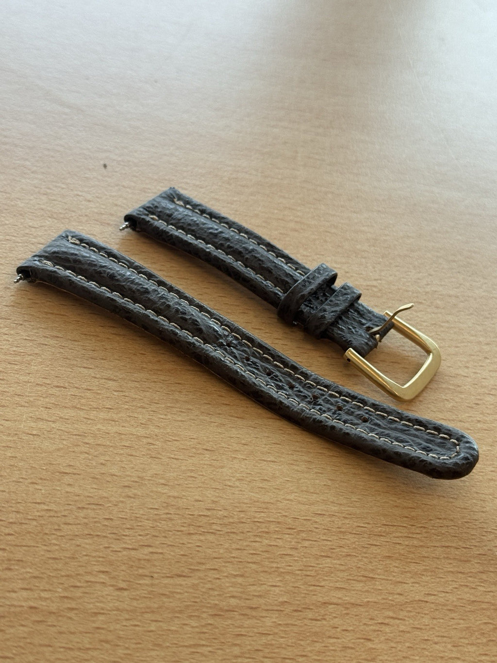 Seiko Tide Master Watch Strap - 20mm - Gold Buckle - Original Strap - 6F24-7010
