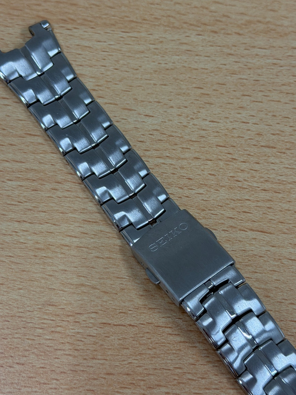 Seiko 33Z9-Z-I Bracelet - For Chronograph Model - 22mm Ends - Stainless Steel