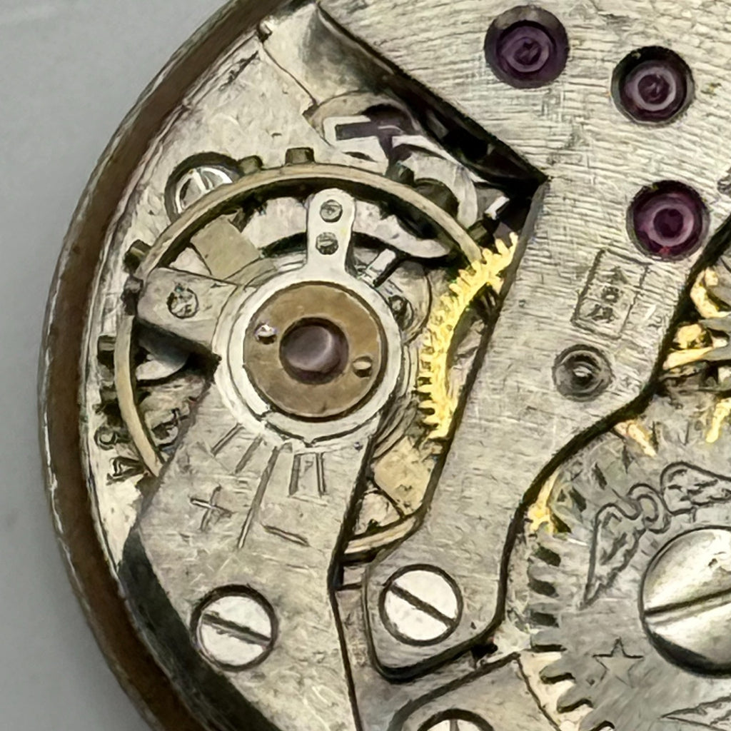 FHF 34 Watch Movement Rotary Ladies 15J Swiss Manual Wind Parts Repair 17.3mm