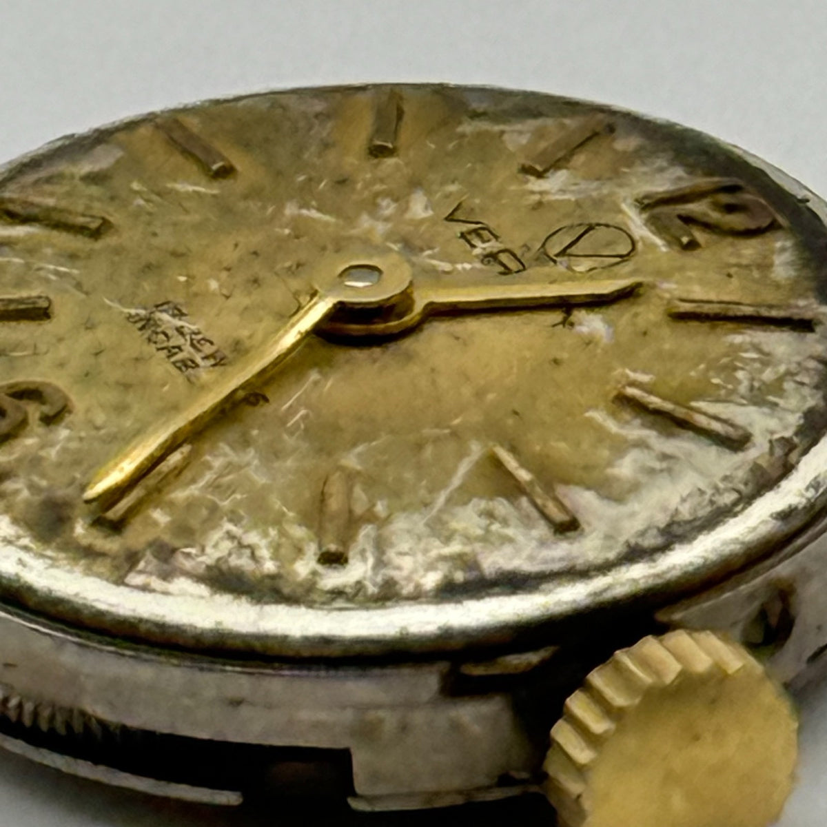 ETA 2360 Watch Movement Running Verity Swiss 21 Jewels Manual Wind Parts 15.5mm