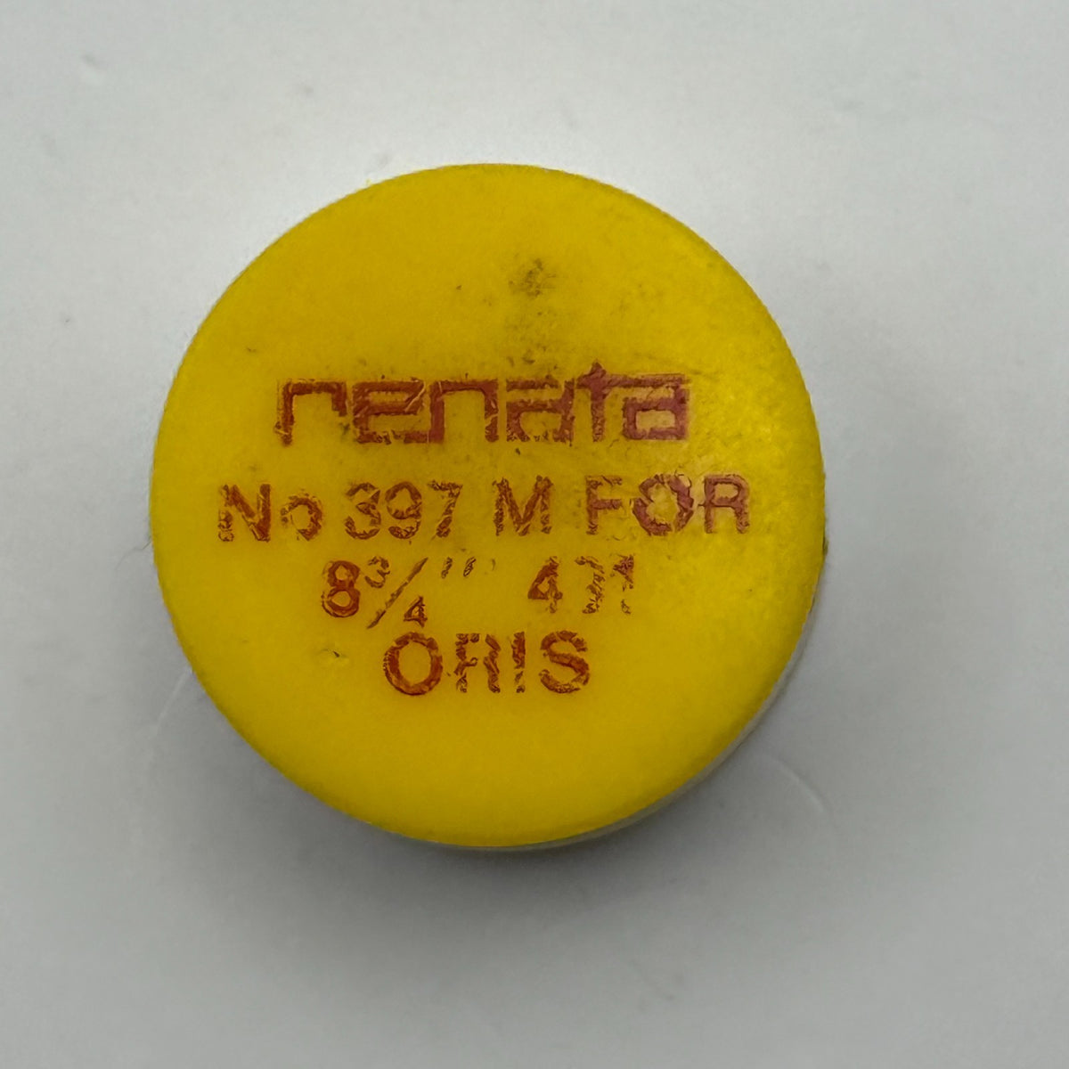 Oris 431 Balance Wheel Complete And Spring 8¾’’’ 397 M Watch Movement Parts NOS