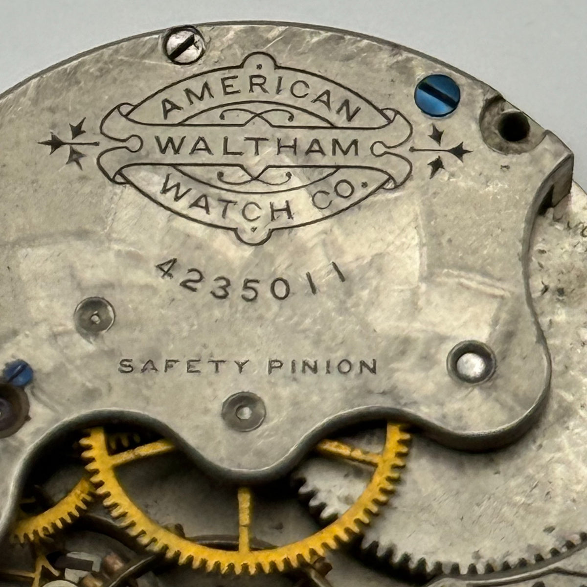 Waltham Grade F Watch Movement Seaside Quality Model 1882 U.S.A. 1s Parts Repair