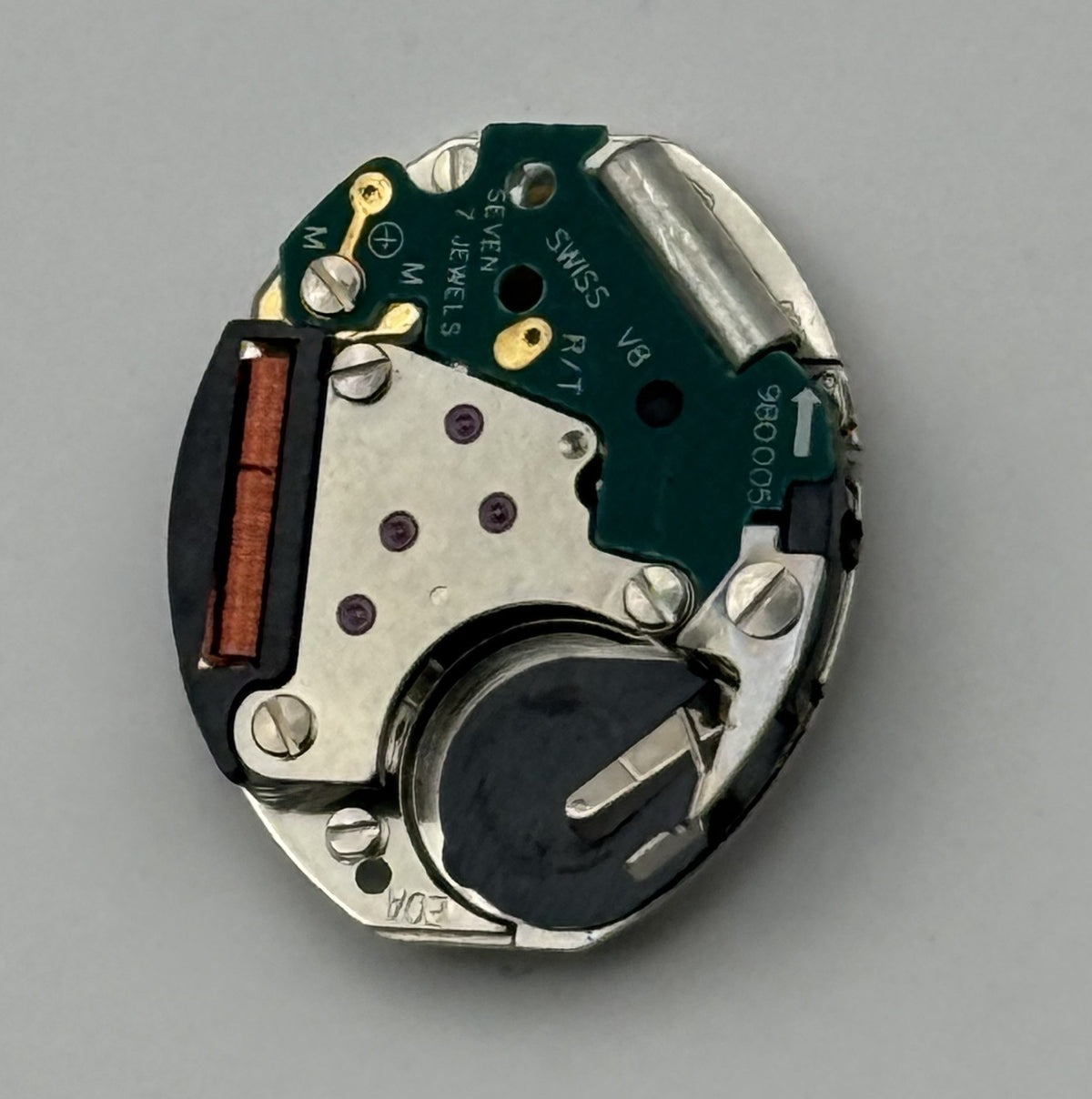ETA 980.005 Watch Movement Quartz Swiss 7 Jewels Parts Repair Spares 12.4mm