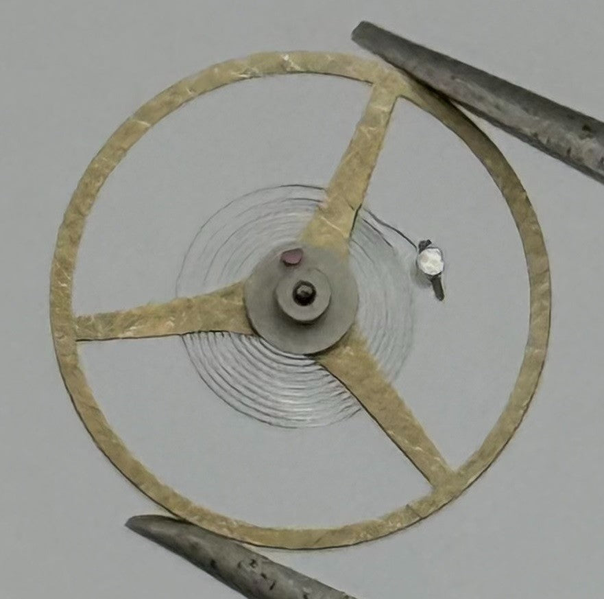 Cupillard 233/68 233/70 Balance Wheel Complete And Spring Watch Movements Parts