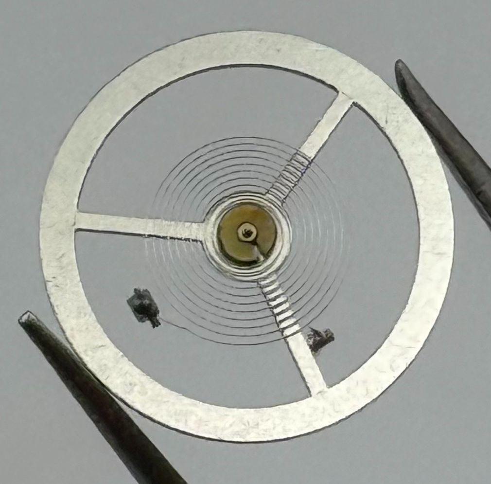 BFG 582 Balance Wheel Complete And Spring 13½’’’ 1782 Watch Movement Parts NOS