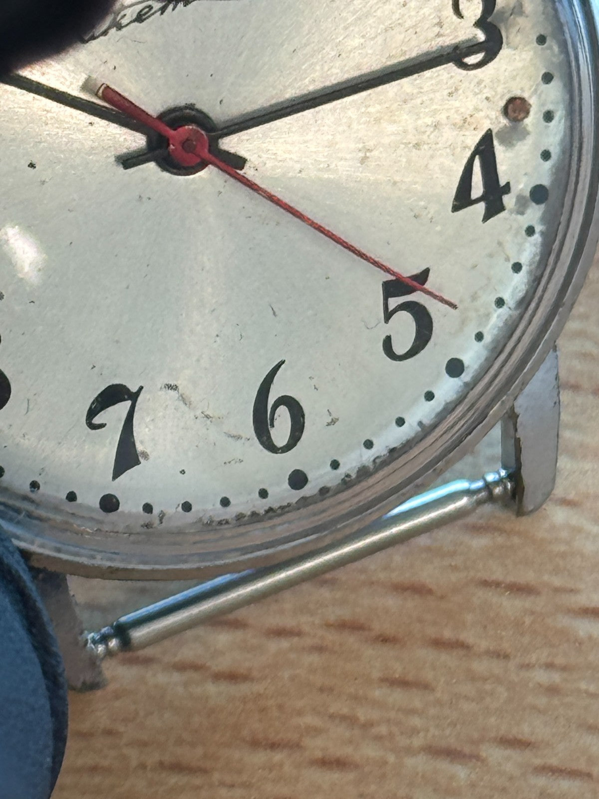 Vintage Soviet Russian Men's Watch - Raketa 2609.HA - Red Second Hand - Spares