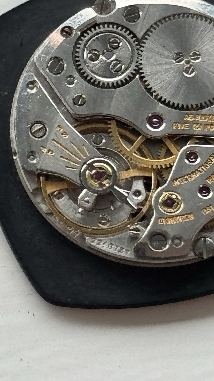IWC 185/1 Watch Movement - High Grade Thin Calibre - Rare - For Parts / Repair