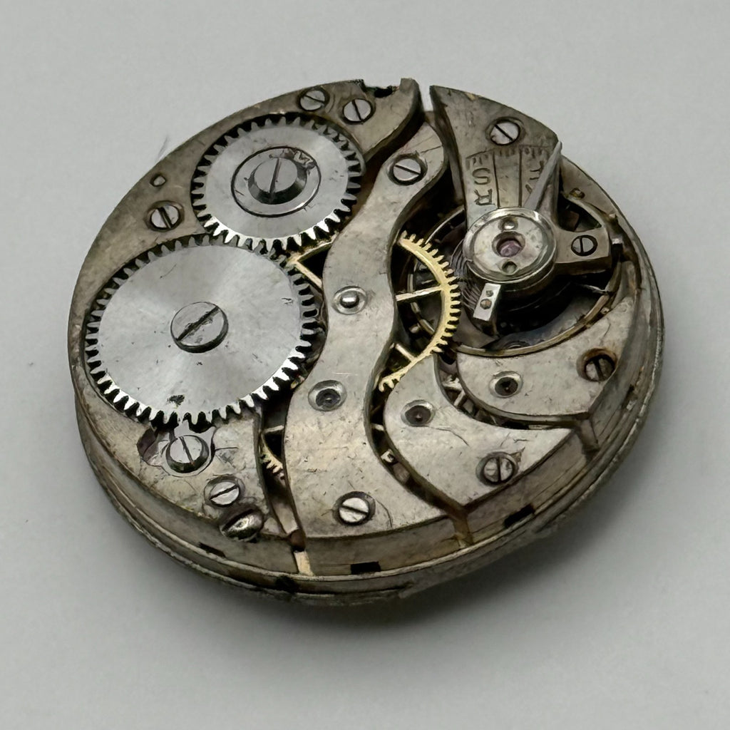 Red 12 Watch Movement Manual Wind Vintage Parts Repair Spares 24.9mm