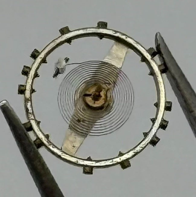FHF 8 Balance Wheel Complete And Spring 8¾’’’ Renata 191 Watch Movement Parts