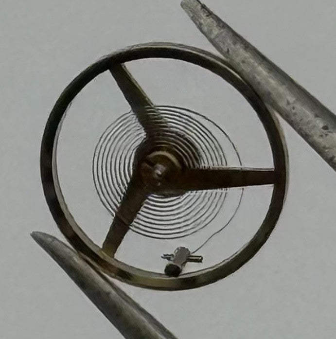 ST 69-21 Balance Wheel Complete And Spring Renata 1509 Watch Movement Parts NOS