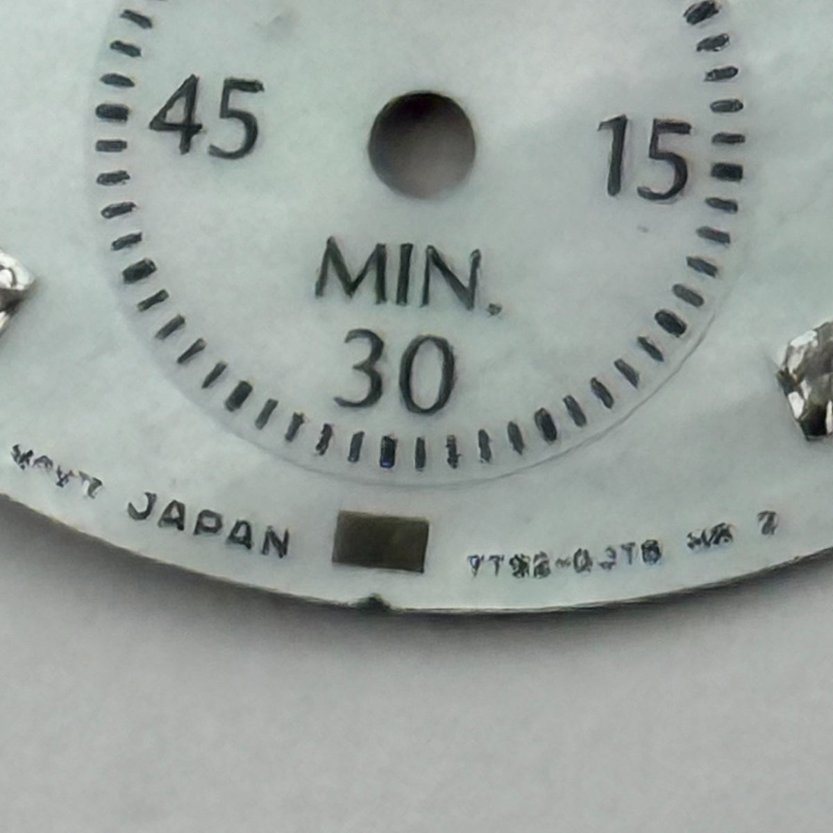 Seiko 7T92-0JT8 Watch Dial Sportura Chronograph MOP Spare Parts Repair 26.5mm
