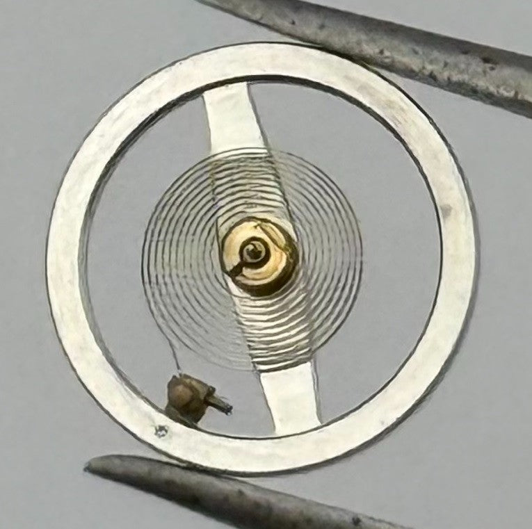 BFG 910 Balance Wheel Complete And Spring 8¾’’’ 4415 Watch Movement Parts NOS
