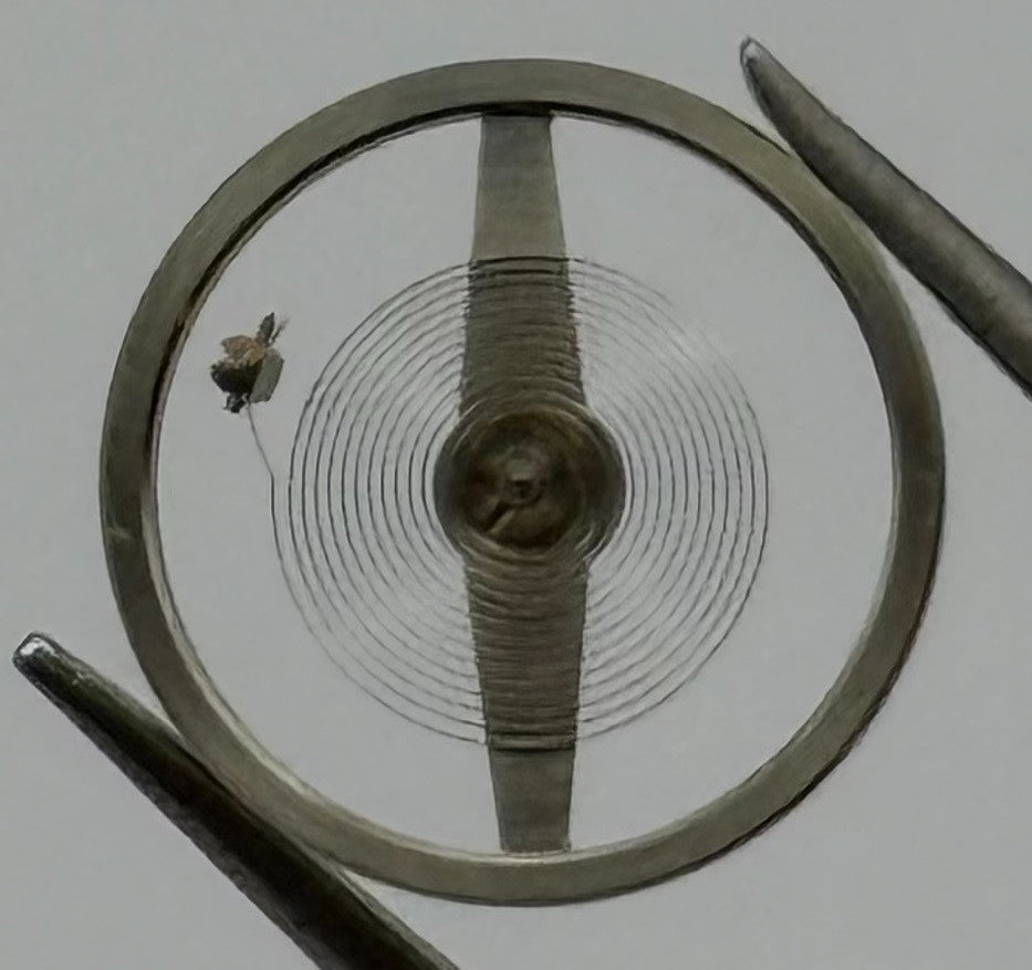 Oris 470 471 Balance Wheel Complete And Spring 334 Watch Movement Parts NOS
