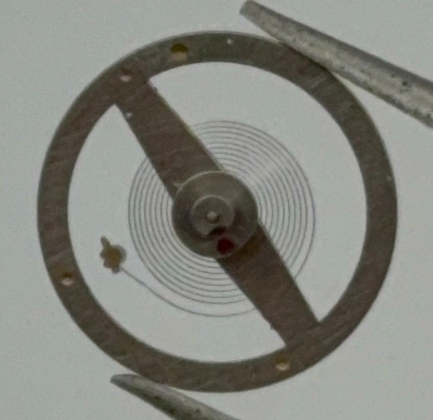 Brac 107 115 Balance Wheel Complete And Spring 706 Watch Movement Parts NOS