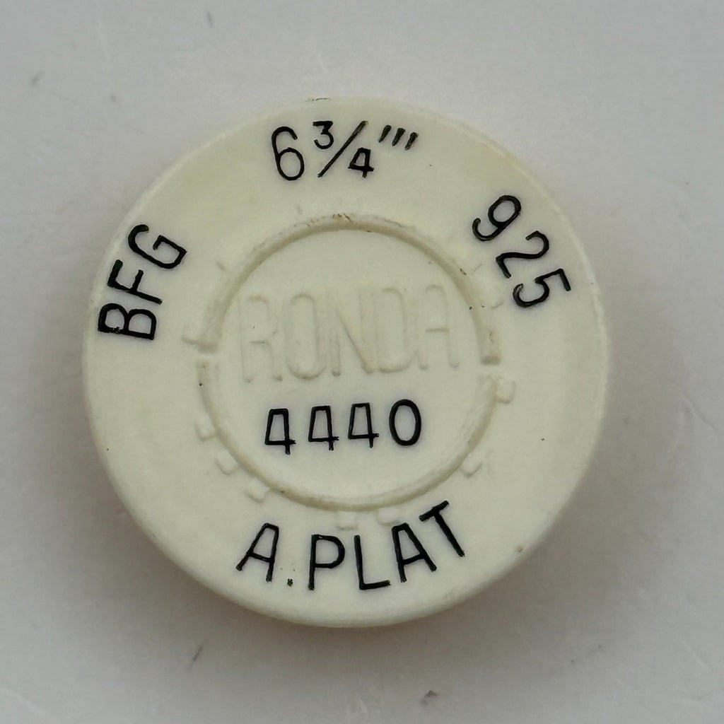 BFG 925 Balance Wheel Complete And Spring 6¾’’’ 4440 Watch Movement Parts NOS