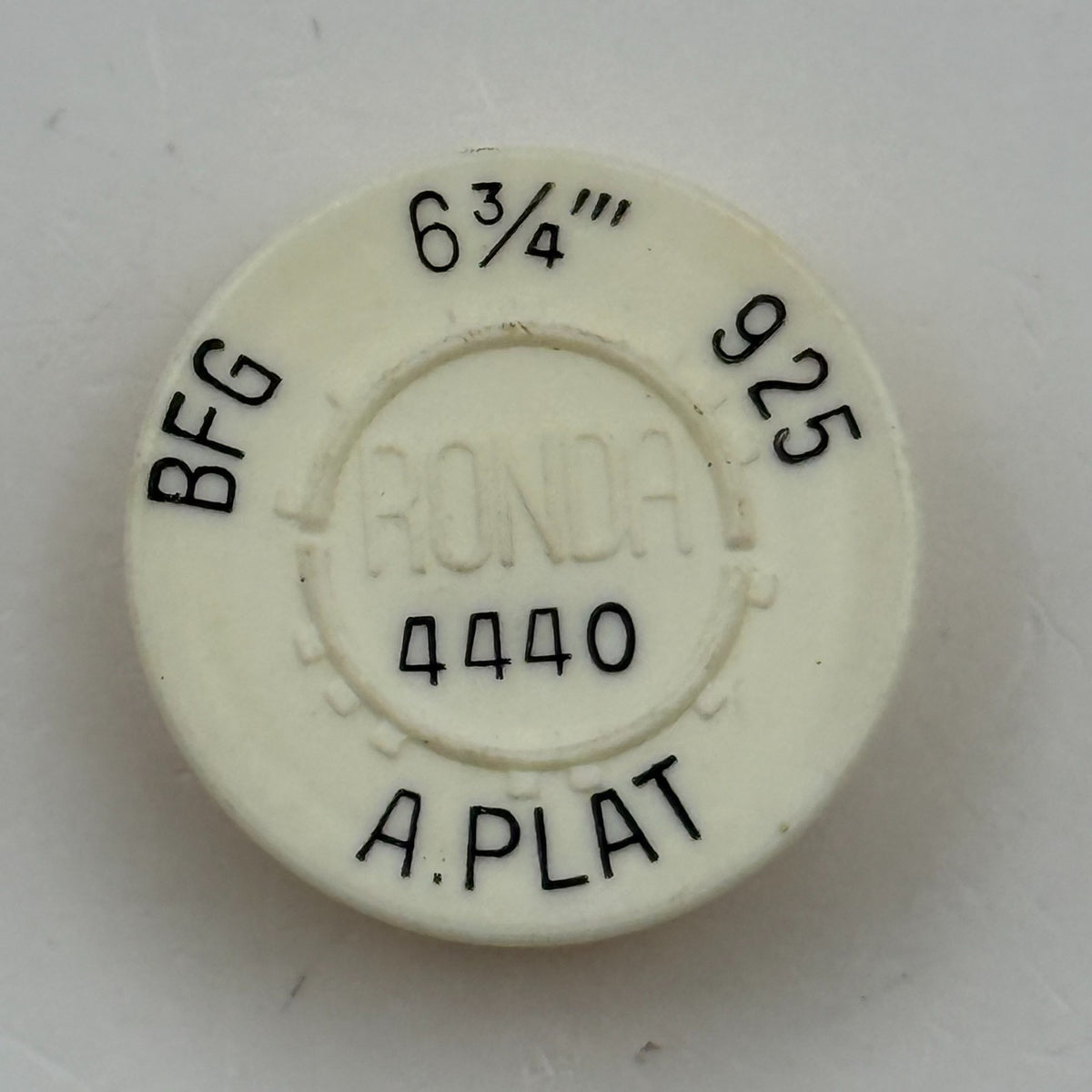 BFG 925 Balance Wheel Complete And Spring 6¾’’’ 4440 Watch Movement Parts NOS