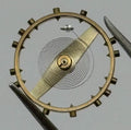 FHF 25 Inca Balance Wheel Complete And Spring Renata 566 Watch Movement Parts