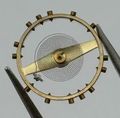 Dama 500 Balance Wheel Complete And Spring 10½’’’ 394 M Watch Movement Parts NOS