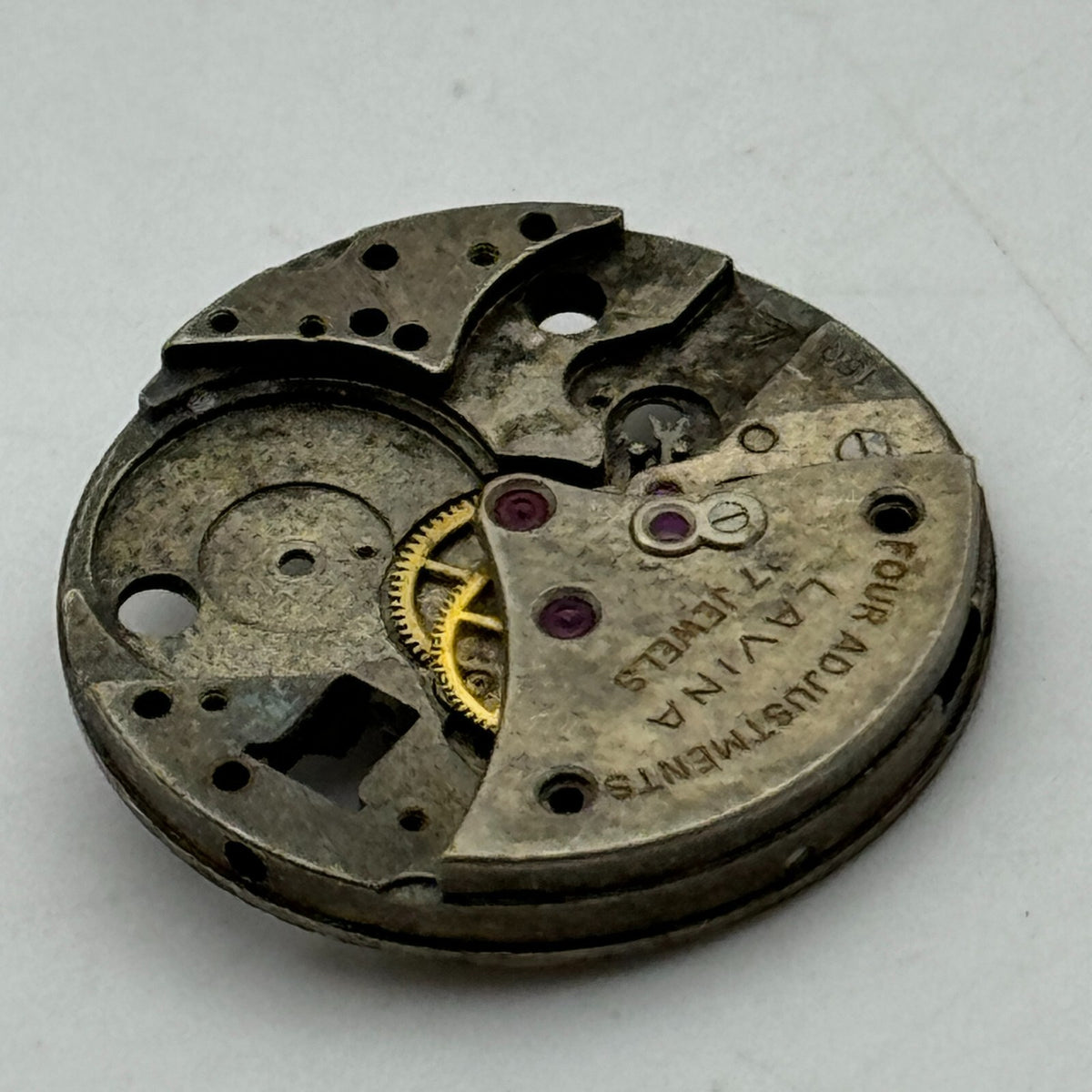 Lavina 150 Watch Movement - For Parts / Repair - 23.6mm