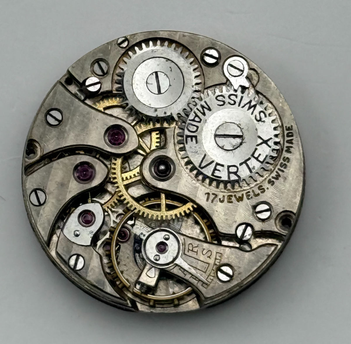 Vertex 5067 Watch Movement 17 Jewels Swiss Manual Wind Parts Repair 21.8mm