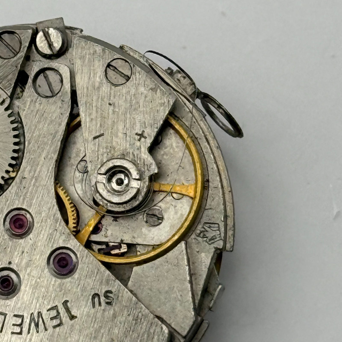 Raketa 2628.H Watch Movement Soviet 17 Jewels Manual Wind Parts Repair 26.6mm
