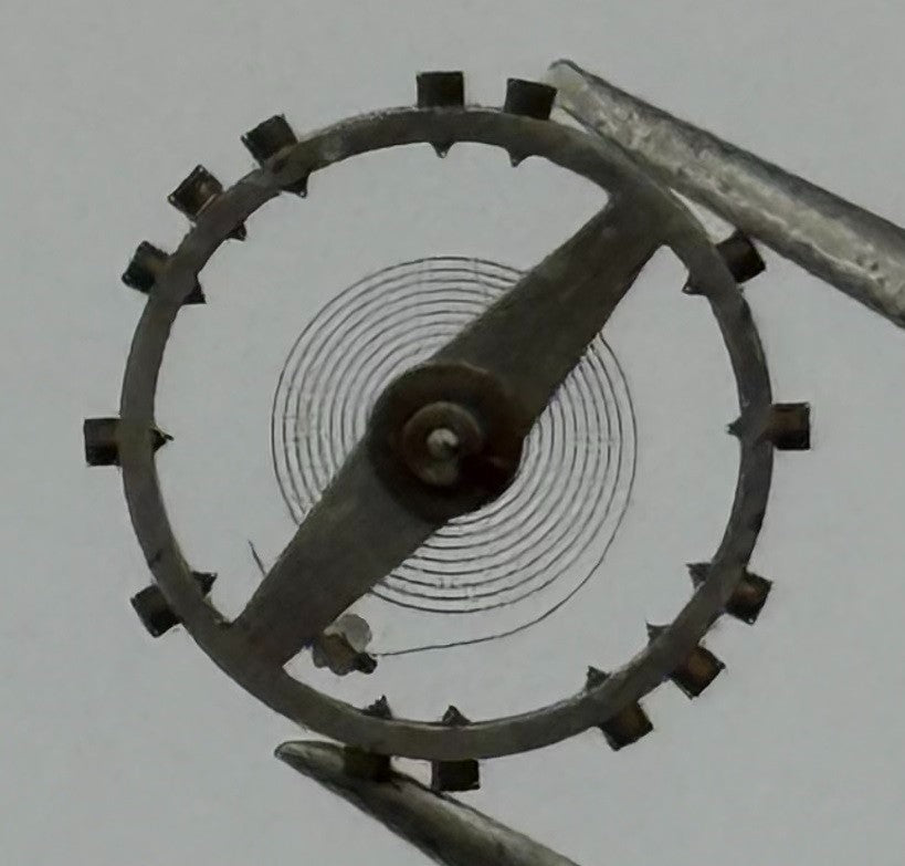 ETA 790 Balance Wheel Complete And Spring 8¾’’’ 146 Watch Movement Parts NOS