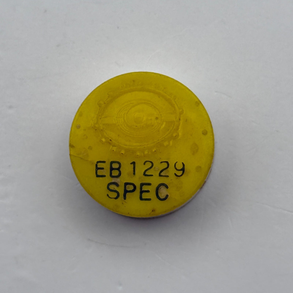 EB 1229 Spec Balance Wheel Complete And Spring Watch Movement Parts NOS