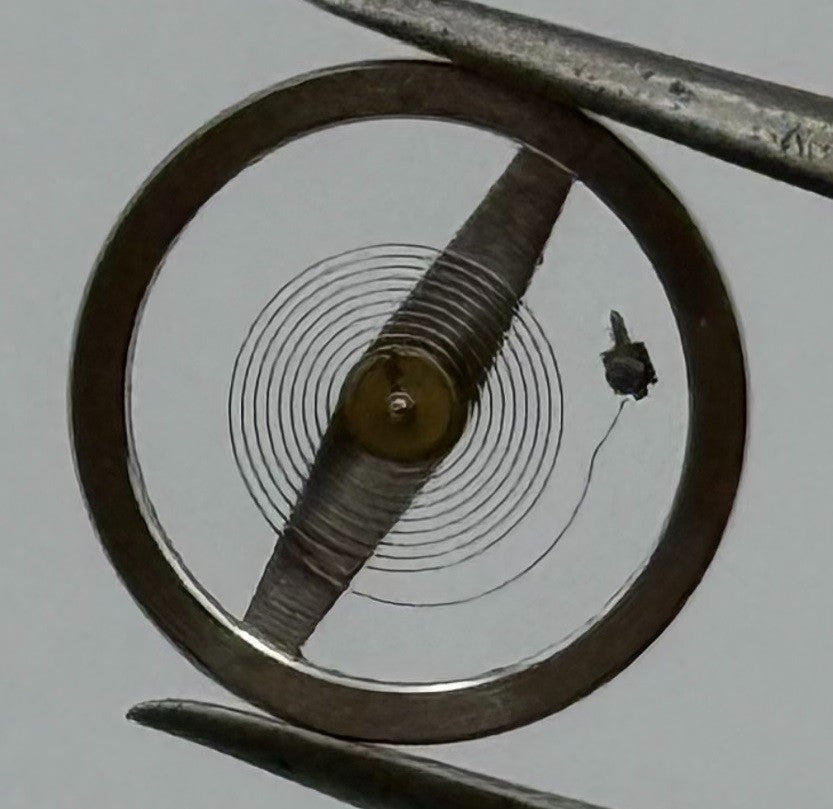 RL Rax 1013 1237 Balance Wheel Complete And Spring 1679 M Watch Movement Parts