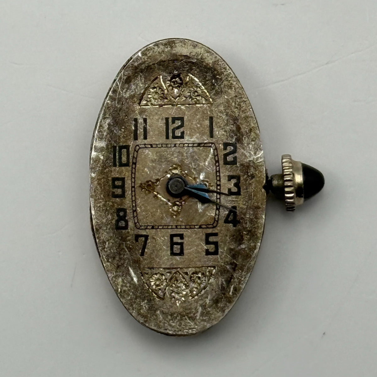 Gothic Jar-Proof Watch Movement New York American Ladies 15 Jewels Parts 14.8mm