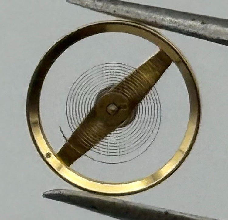 BFG 927 Balance Wheel Complete And Spring 6¾-8''' 1512 Watch Movement Parts NOS