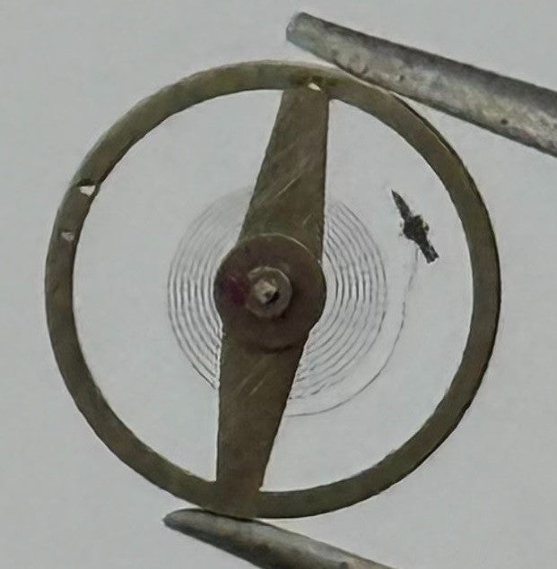 Femga 45 Balance Wheel Complete And Spring 5½’’’ 1615 M Watch Movement Parts NOS