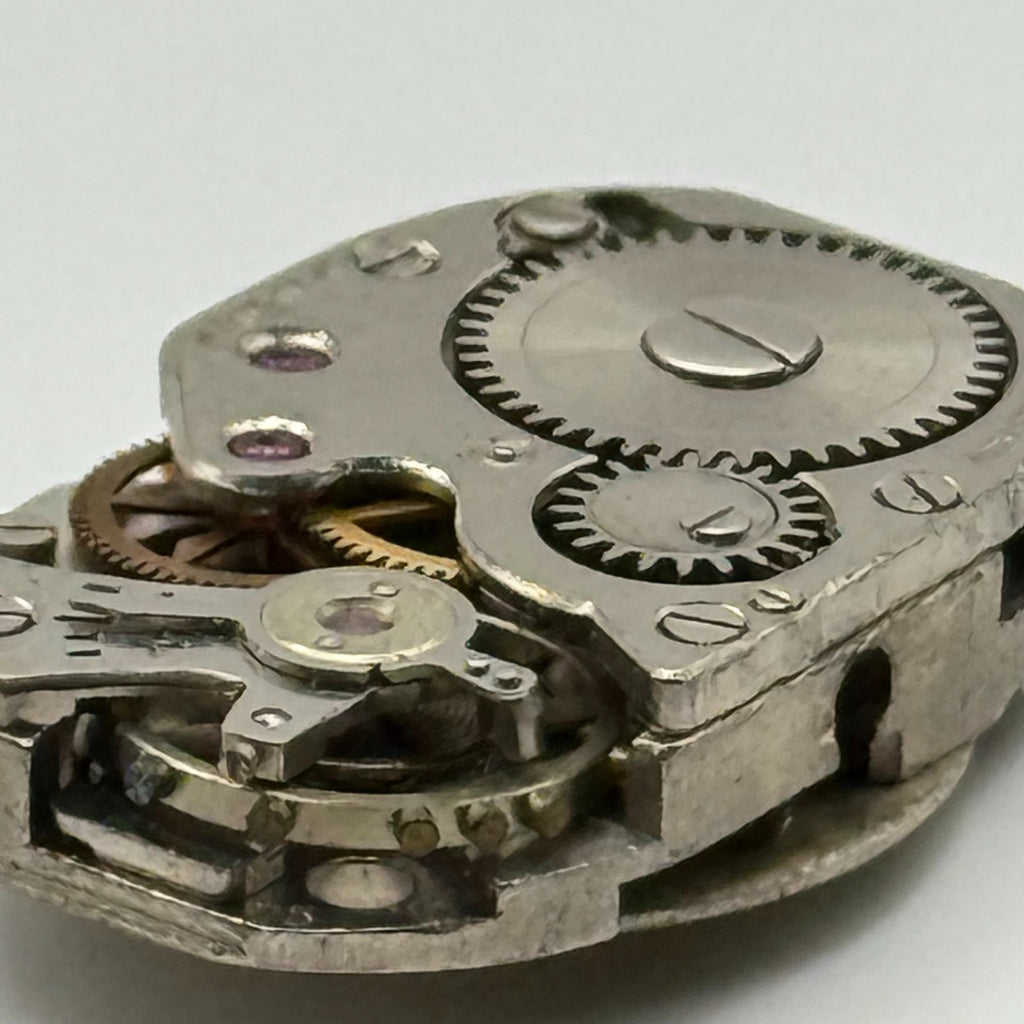 FHF 75 Watch Movement Verity 15 Jewels Swiss Manual Wind Parts Repair 12.9mm