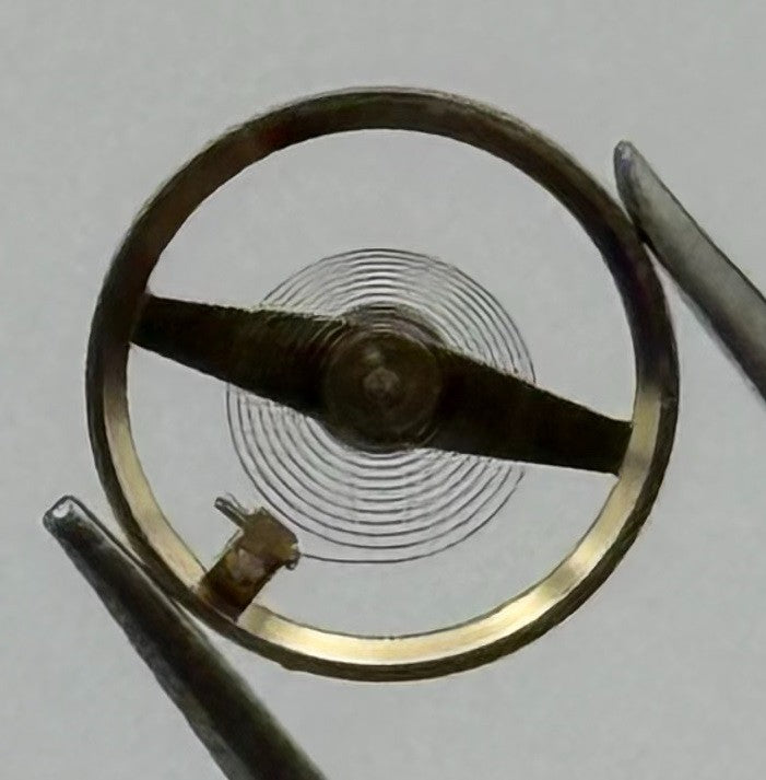 BFG 930 Balance Wheel Complete And Spring 7¾''' 1310 Watch Movement Parts NOS