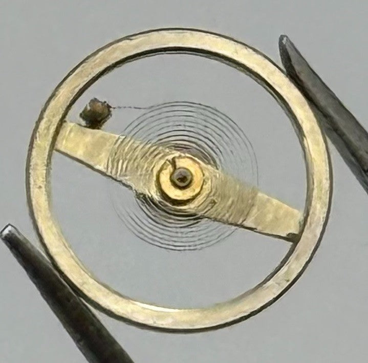 Amida 562 Balance Wheel Complete And Spring 8¾’’’ 874 Watch Movement Parts NOS