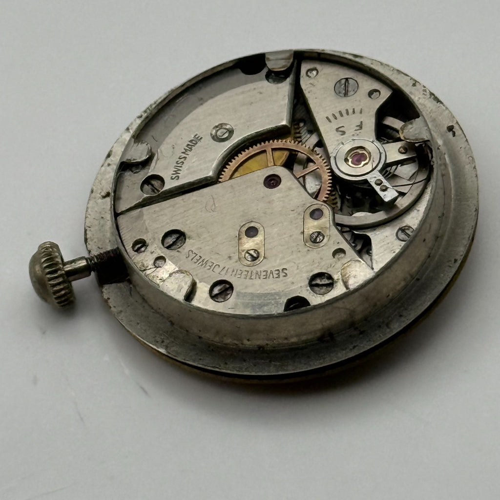 Tramier Watch Movement 17 Jewels Shockproof Swiss Manual Wind Parts 23.6mm