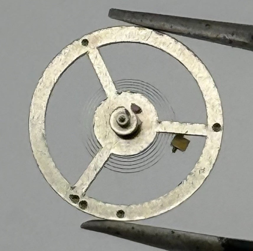 Smith 102 TY SP Balance Wheel Complete And Spring 10½’’’ 1250 Watch Movement