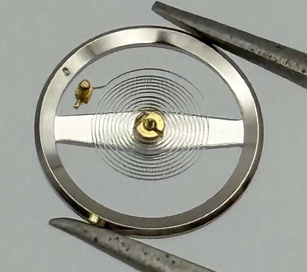 RL 1013 1217 Balance Wheel Complete And Spring 10½’’’ 5200 Watch Movement Parts