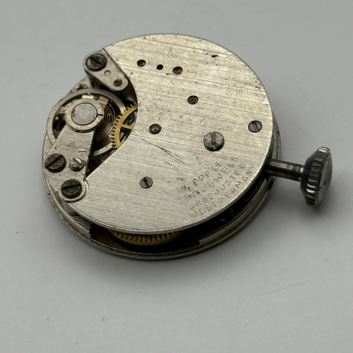 Rouan Deluxe Watch Movement Germany Manual Wind Vintage Parts Repair 23.2mm