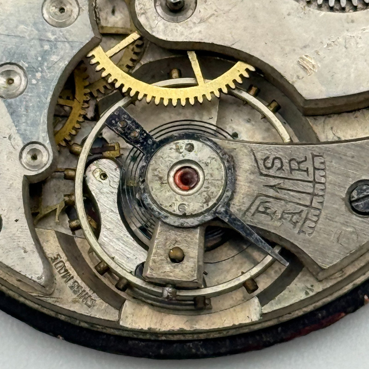 Swiss Lever Pocket Watch Movement - Philia - Parts / Repair 41.1mm
