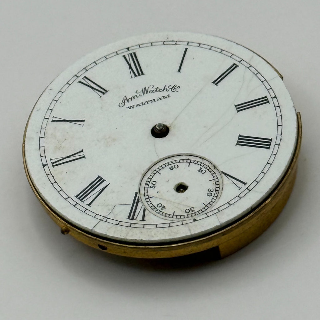 Waltham Grade G Watch Movement Model 1882 American Antique 1s Parts Repair