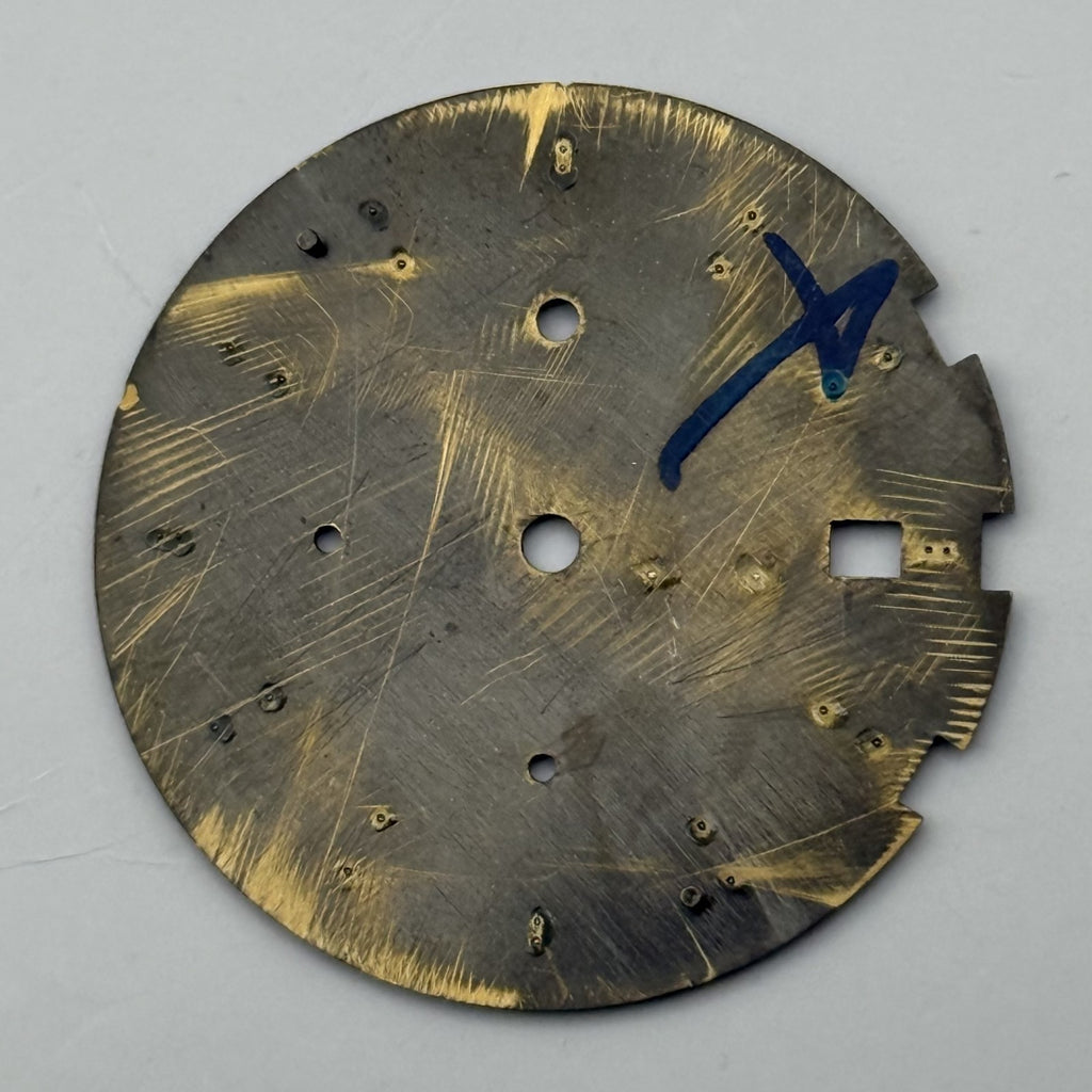Seiko Watch 7T62-0BL8 Dial Chronograph Alarm 100M Black Spare Parts Repair 30mm