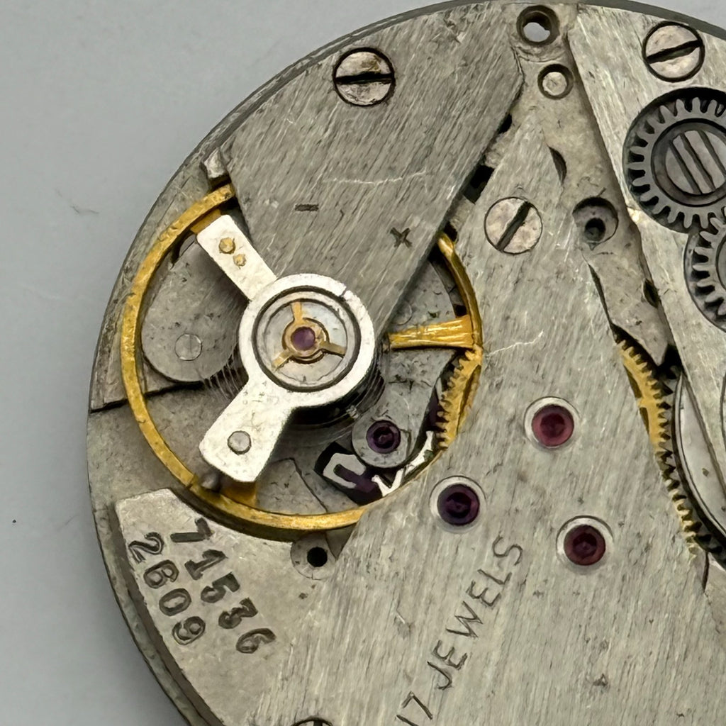 Poljot 2609 Watch Movement Soviet 17 Jewels Manual Wind Parts Repair 26.5mm