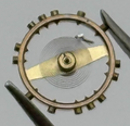 ETA 1185 Balance Wheel Complete And Spring Watch Movement Parts Vintage NOS