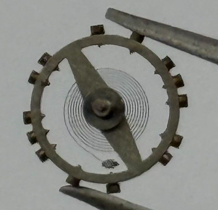 AS 976 1012 Balance Wheel Complete And Spring Renata 532 M Watch Movement Parts