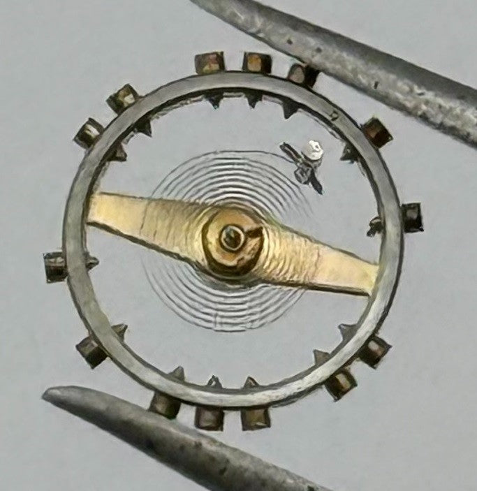 AS 1677 Balance Wheel Complete And Spring Renata 1224 M Watch Movement Parts NOS